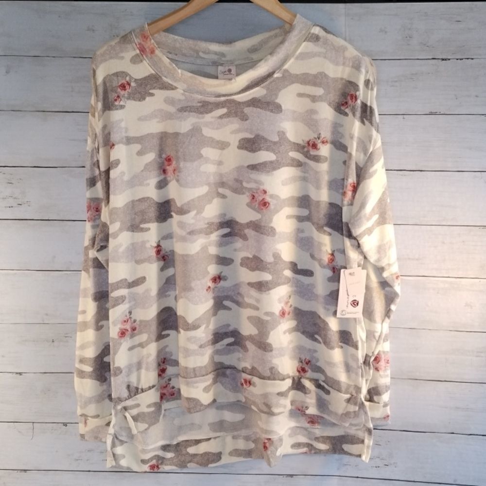 Women's Super Soft Pajama Lounge Shirt Top